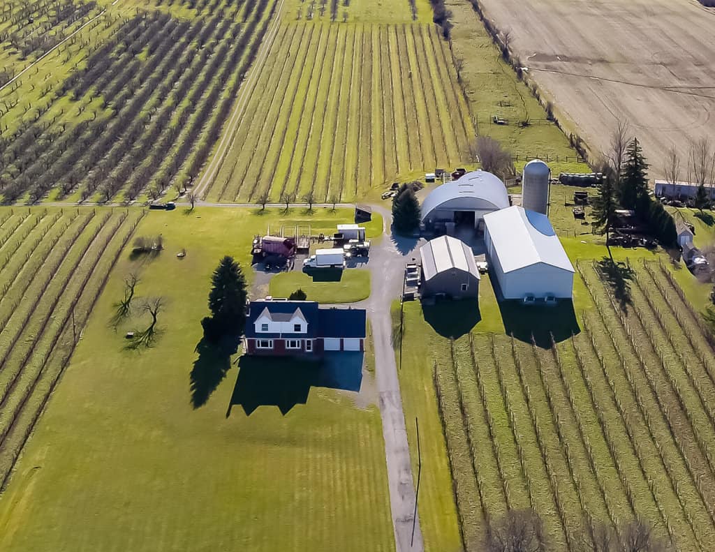UAV Drone Precision Agriculture farm land